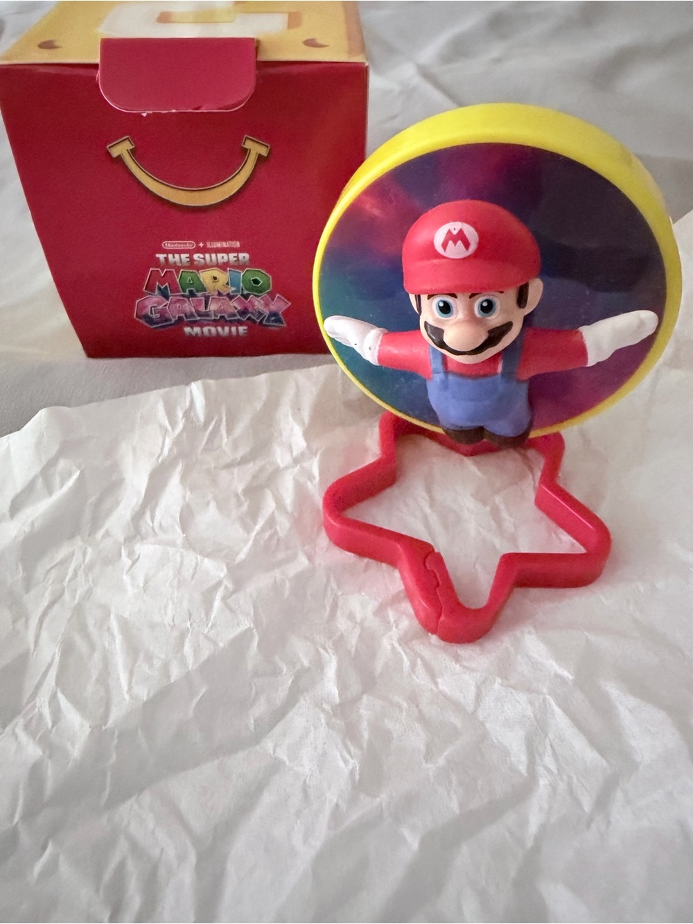 Super Mario Galaxy 2026 Mcdonald's Happy Meal Toy